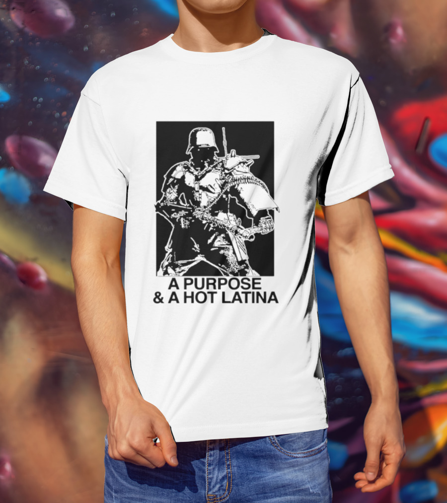 Kerberos Panzer Cops A Purpose And A Hot Latina T-Shirt