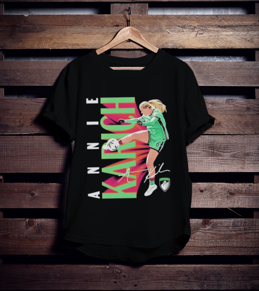 Annie Karich Legacy FC Soccer Player Action T-Shirt