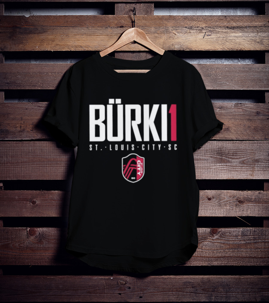 Bürki 1 St. Louis City SC Elite Soccer Fan Gear T-Shirt