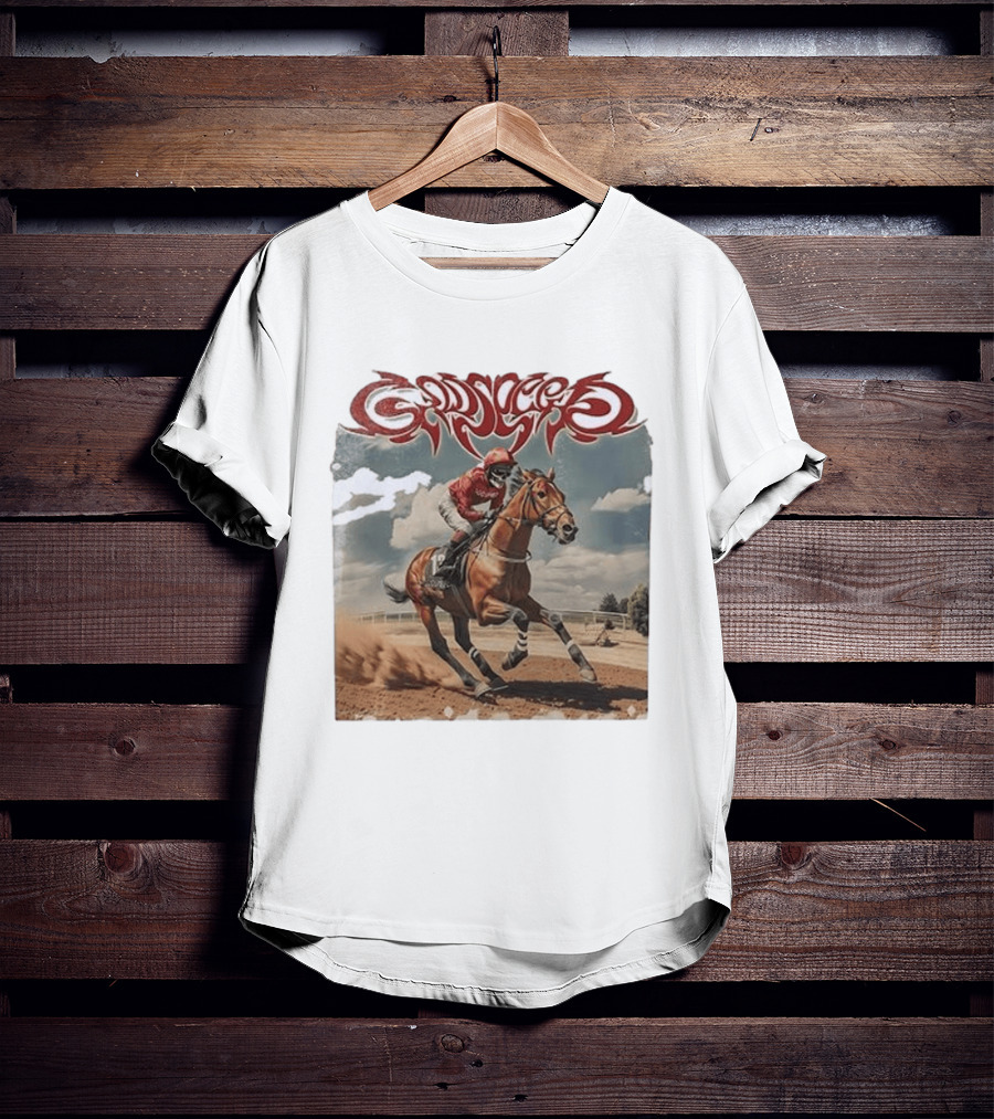 Godspeed Thoroughbred Racing Out Of Many One Bone T-Shirt