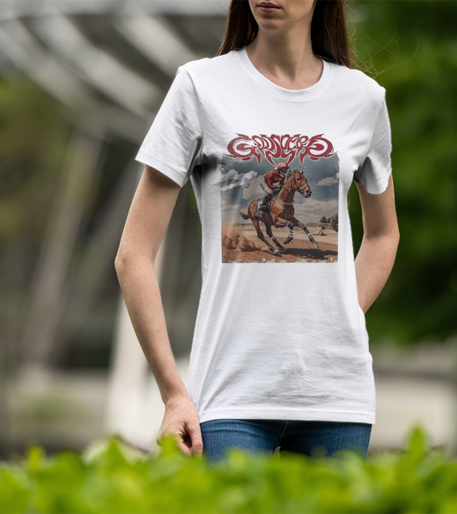 Godspeed Thoroughbred Racing Out Of Many One Bone T-Shirt