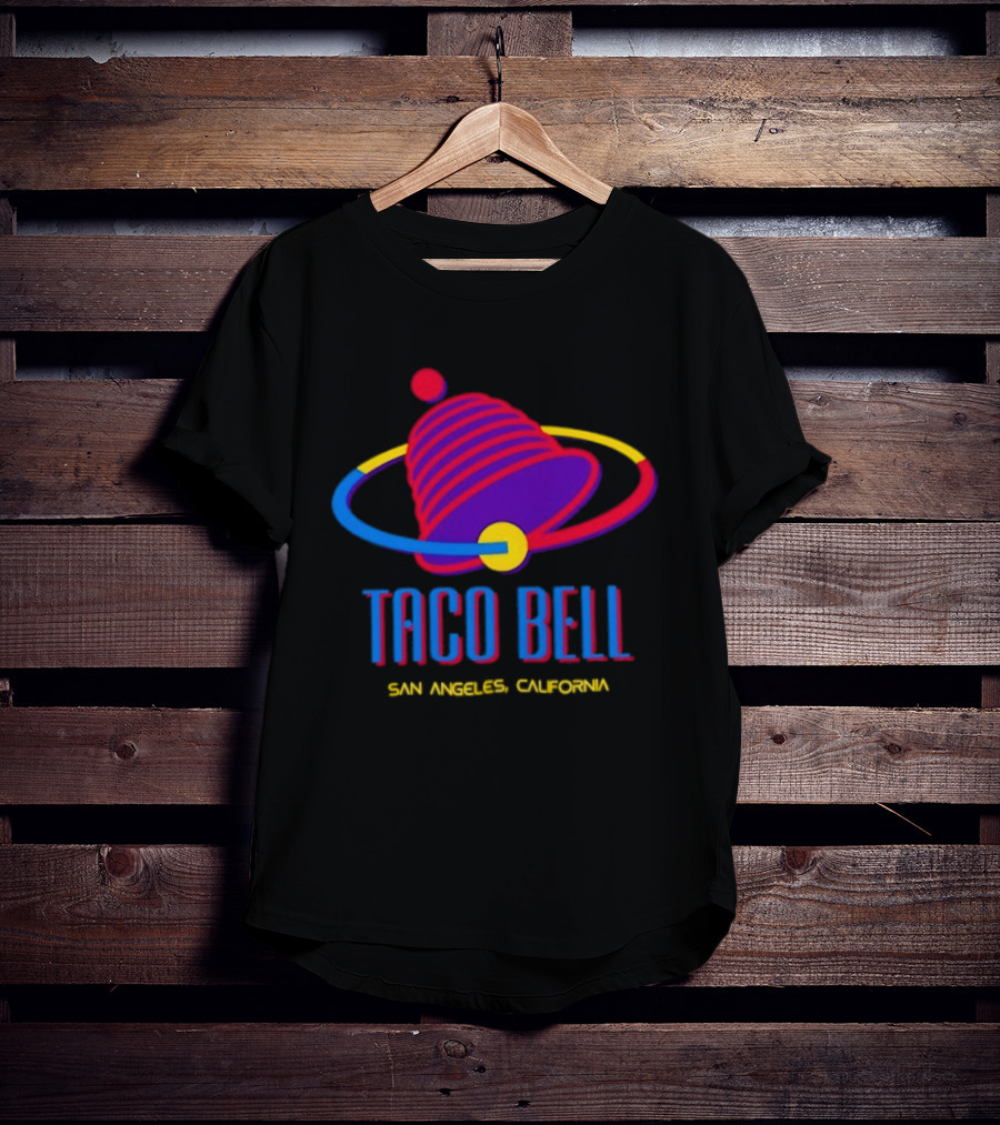 Taco Bell San Angeles California Retro Futuristic T-Shirt