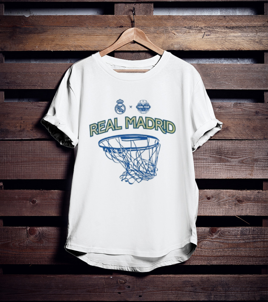 Real Madrid BC EuroLeague Final 4 Athens 2026 Basketball Net T-Shirt