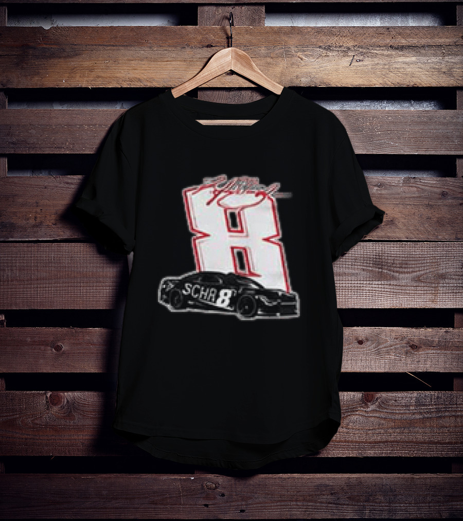 Because You Never Know When The Last One Is Kyle Busch Number 8 NASCAR Schrader Racing T-Shirt