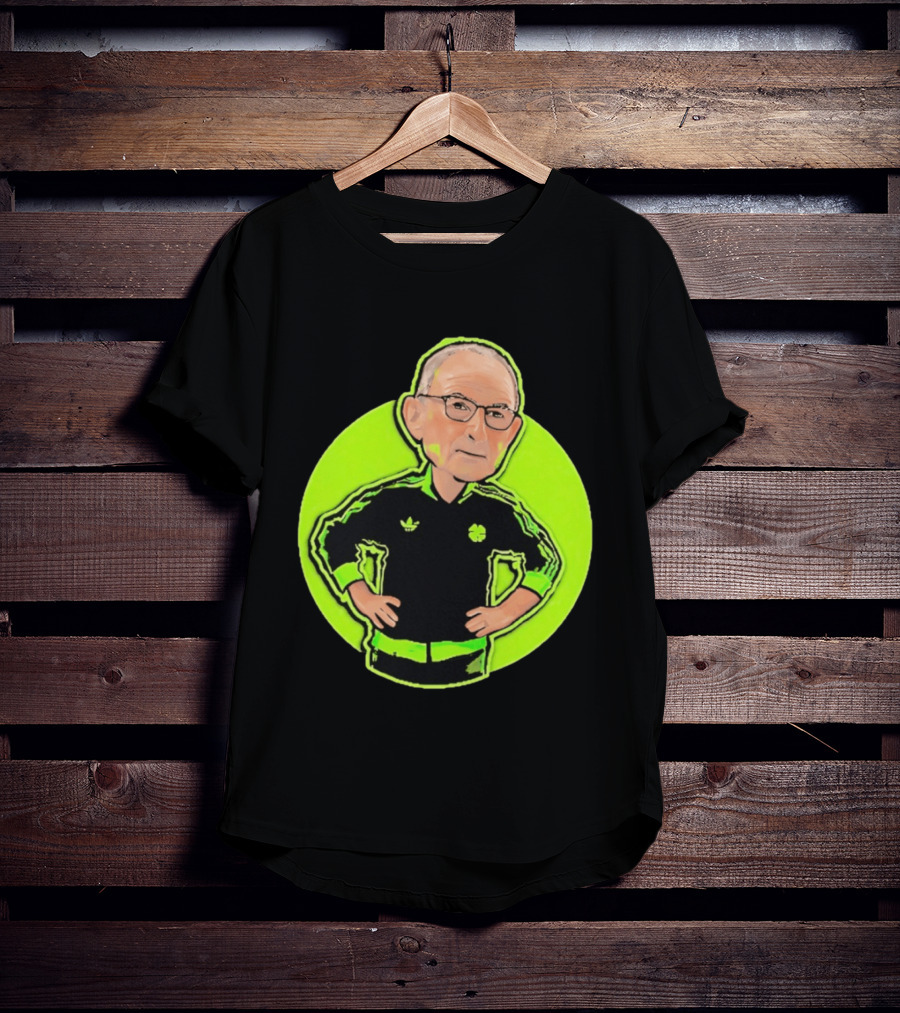 Martin O'Neill Nottingham Forest Manager Iconic Tracksuit T-Shirt