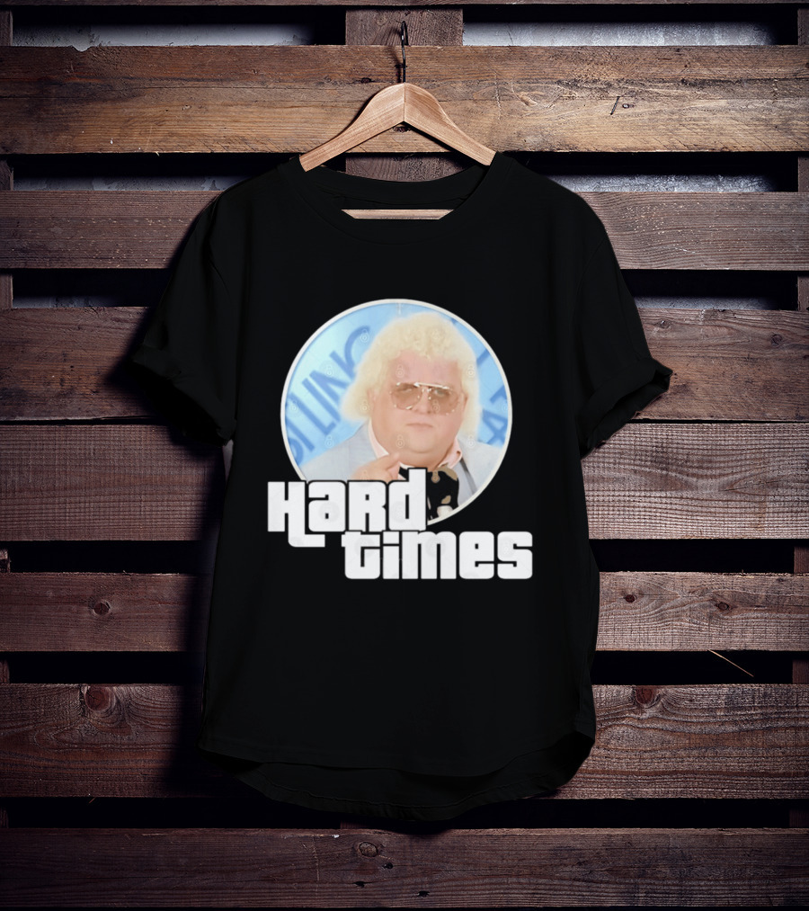 Dusty Rhodes Wrestling Icon Hard Times T-Shirt