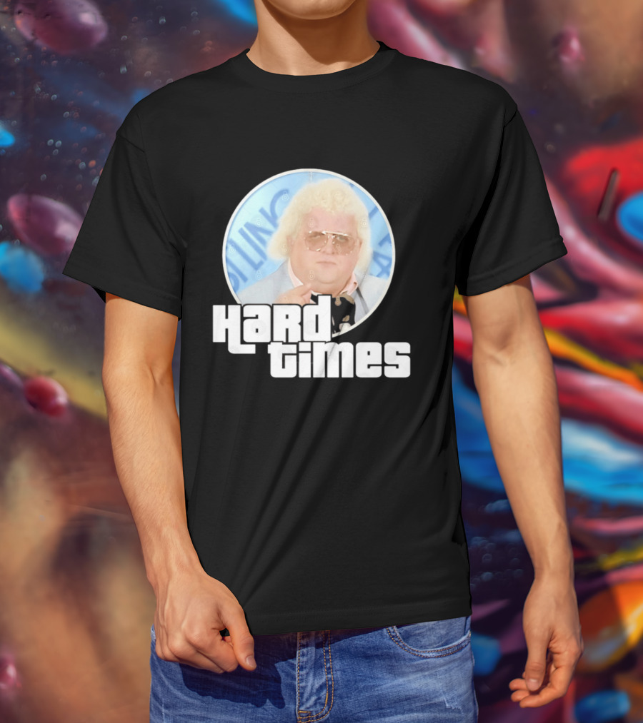 Dusty Rhodes Wrestling Icon Hard Times T-Shirt