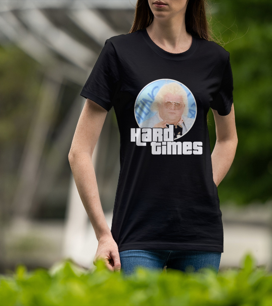 Dusty Rhodes Wrestling Icon Hard Times T-Shirt