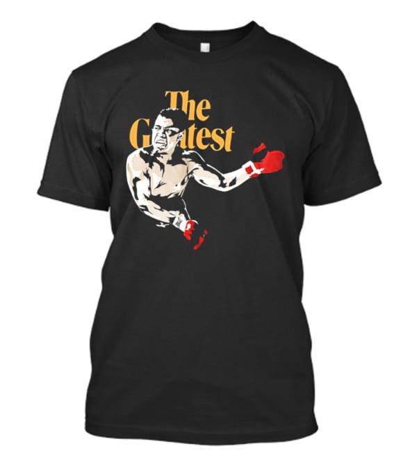 The Greatest Muhammad Ali Red Gloves Boxer T-Shirt
