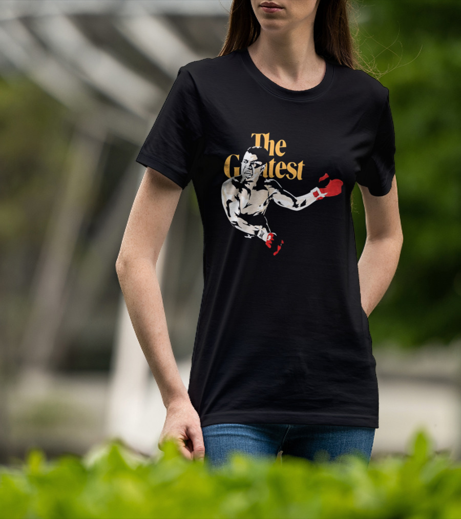 The Greatest Muhammad Ali Red Gloves Boxer T-Shirt