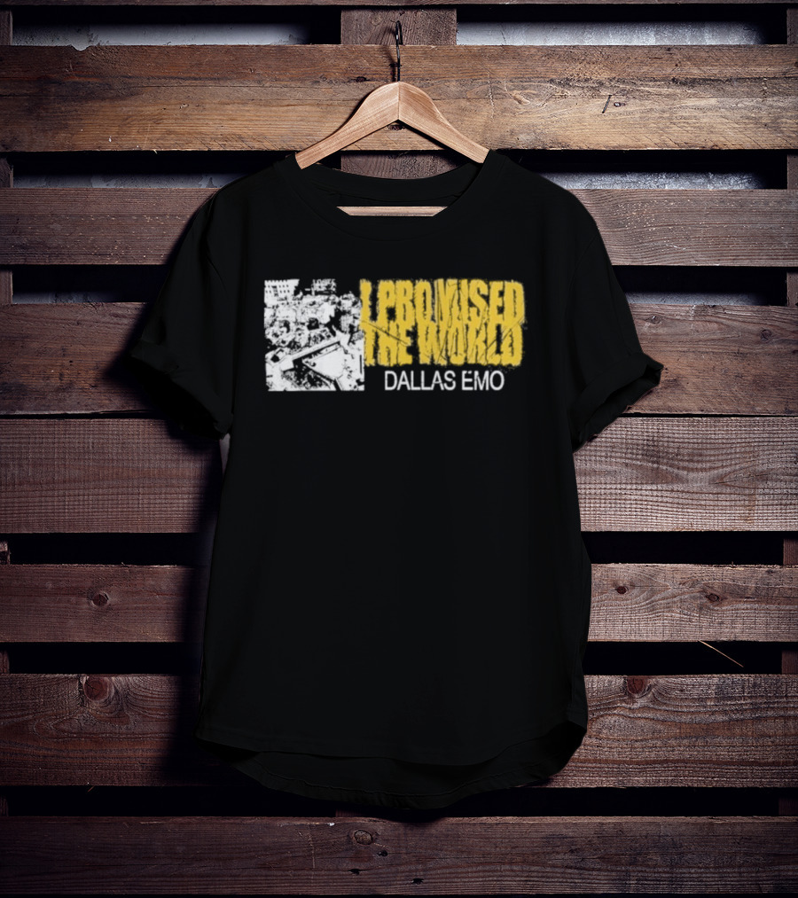 I Promised The World Dallas Emo Music T-Shirt