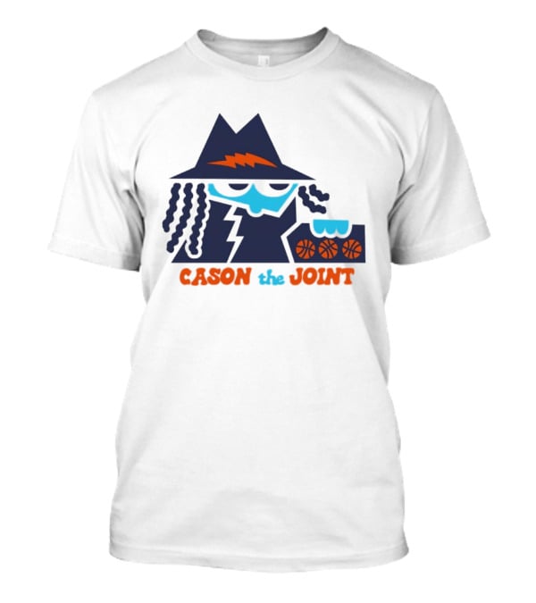 Cason The Joint Lightning Bolt Hat Basketball Trio T-Shirt