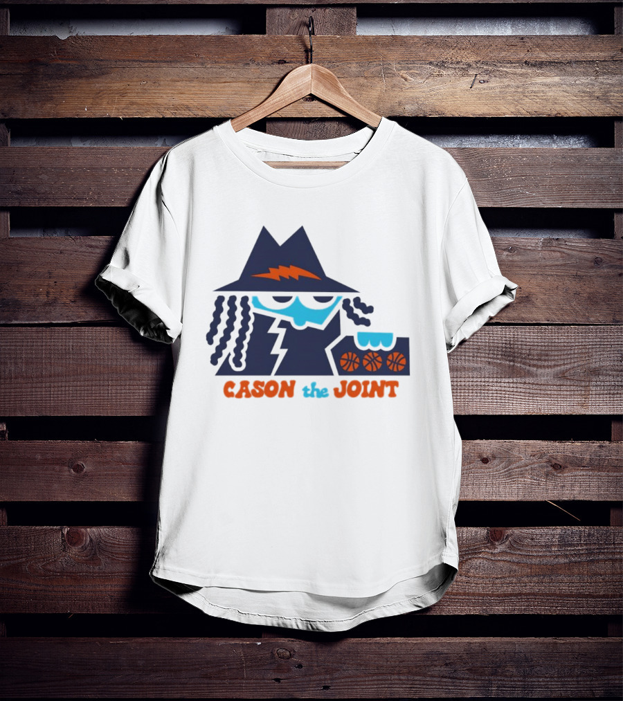 Cason The Joint Lightning Bolt Hat Basketball Trio T-Shirt