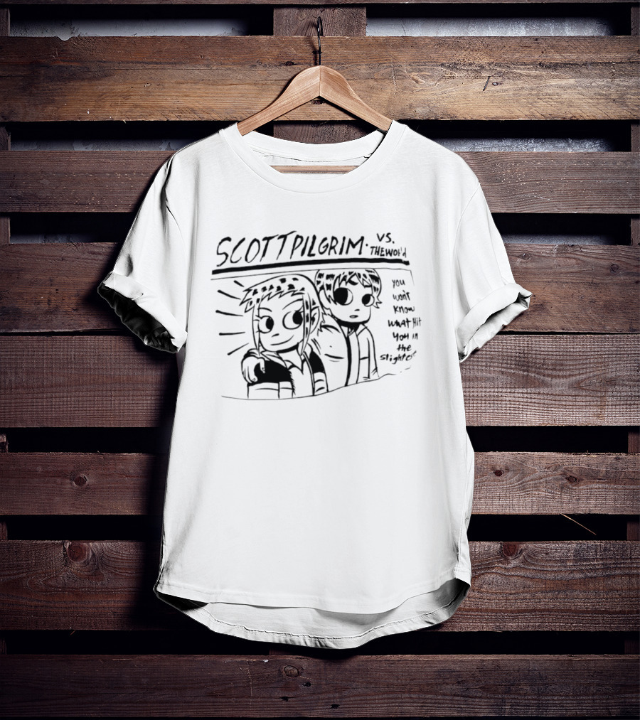 Scott Pilgrim Vs The World You Won't Know What Hit You In The Slightest T-Shirt