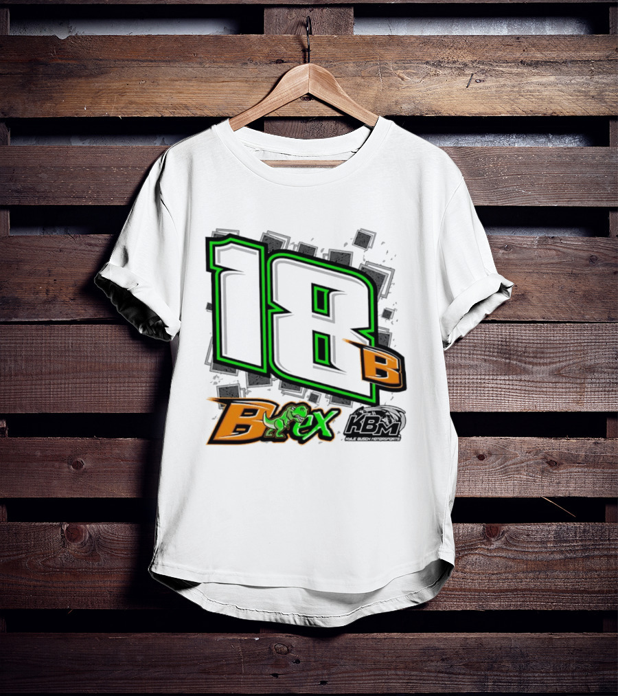 18 B Brex KBM Kyle Busch Motorsports Rex Racing T-Shirt