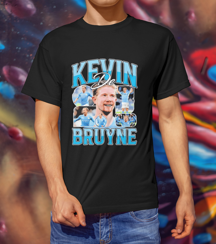 Kevin De Bruyne Manchester City Football Moments T-Shirt