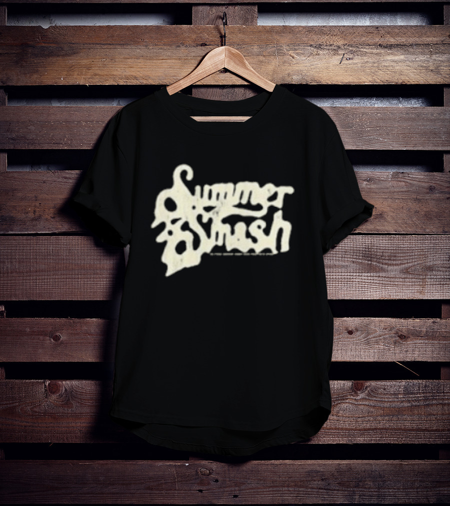 Summer Smash Festival Lineup 2026 Paint Splatter T-Shirt