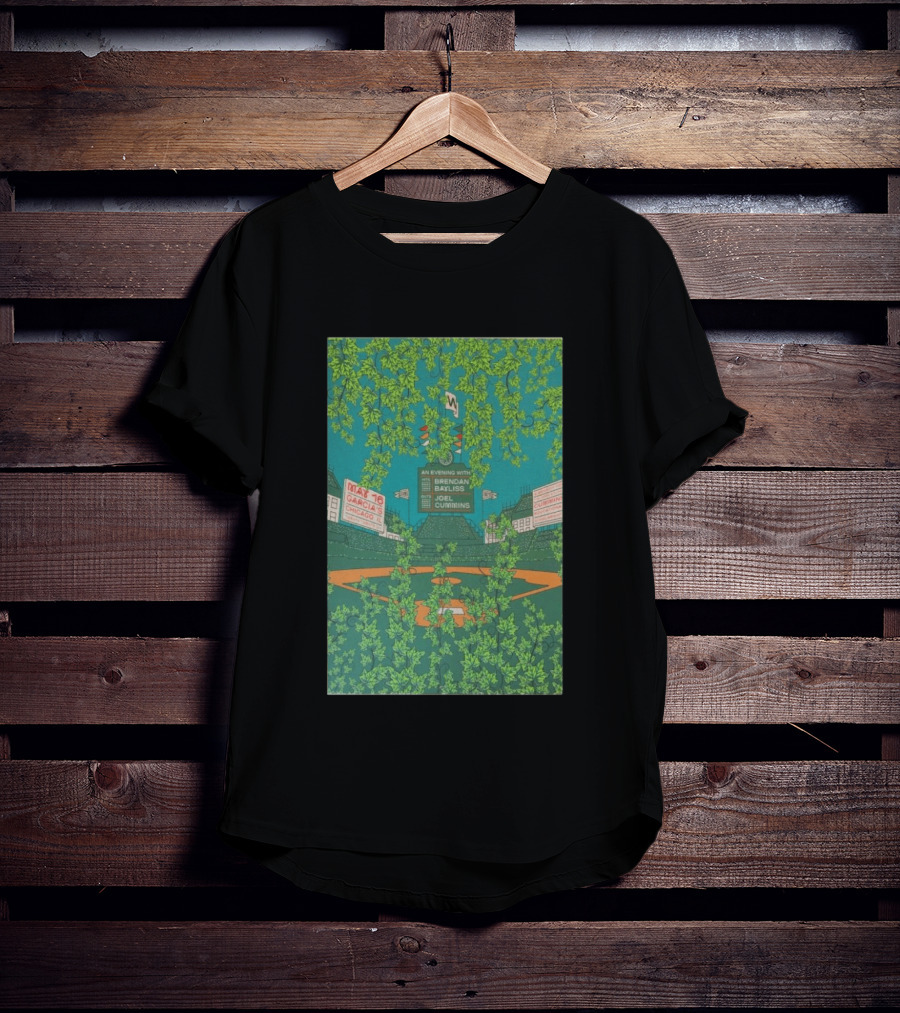 Umphrey's McGee An Evening With Brendan Bayliss Joel Cummins Garcia's Chicago IL May 16 Baseball Field T-Shirt