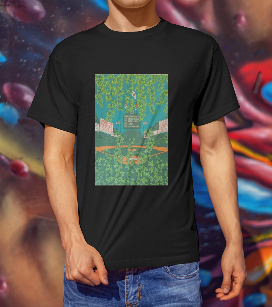 Umphrey's McGee An Evening With Brendan Bayliss Joel Cummins Garcia's Chicago IL May 16 Baseball Field T-Shirt