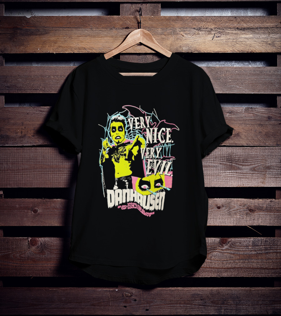 Danhausen Very Nice Very Evil Yellow Cartoon T-Shirt