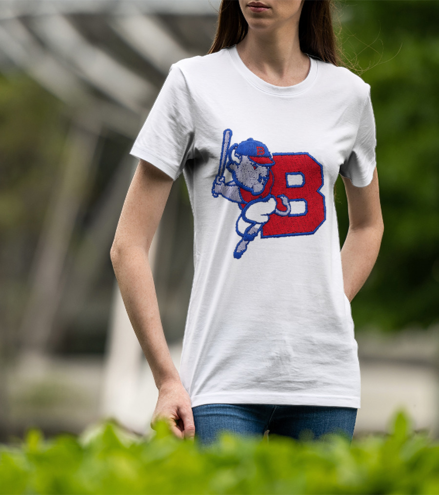 2026 Buffalo Bisons Big League Chew B Logo Baseball Bat Hitting Buffalo Embroidery Hat T-Shirt