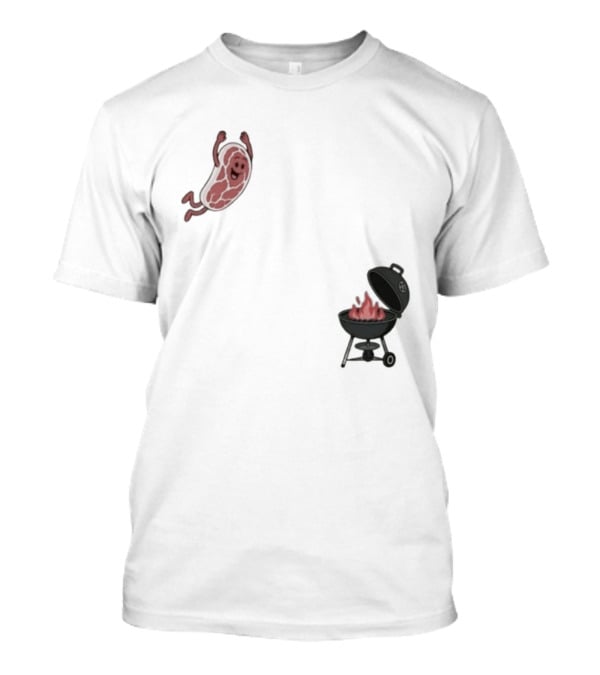 BBQ Jumping Steak 2026 Funny Grill T-Shirt
