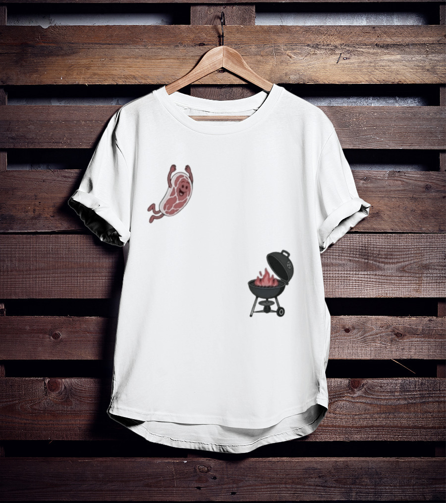 BBQ Jumping Steak 2026 Funny Grill T-Shirt