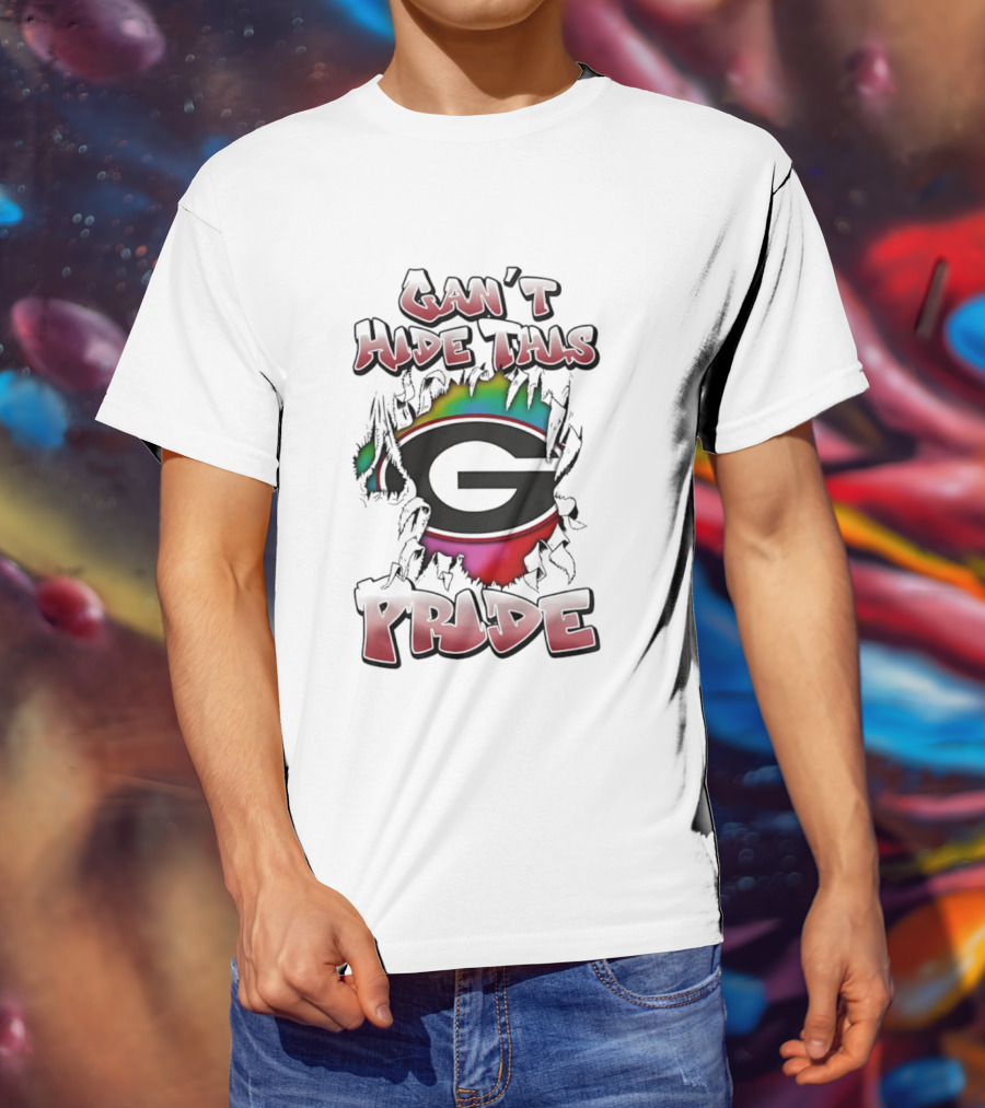 Can't Hide This Georgia Bulldogs Pride T-Shirt