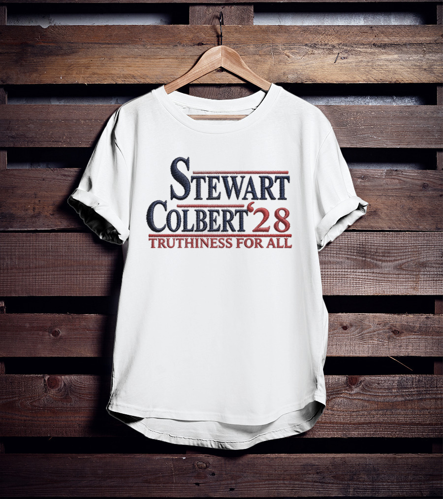 Stewart Colbert '28 Truthiness For All T-Shirt