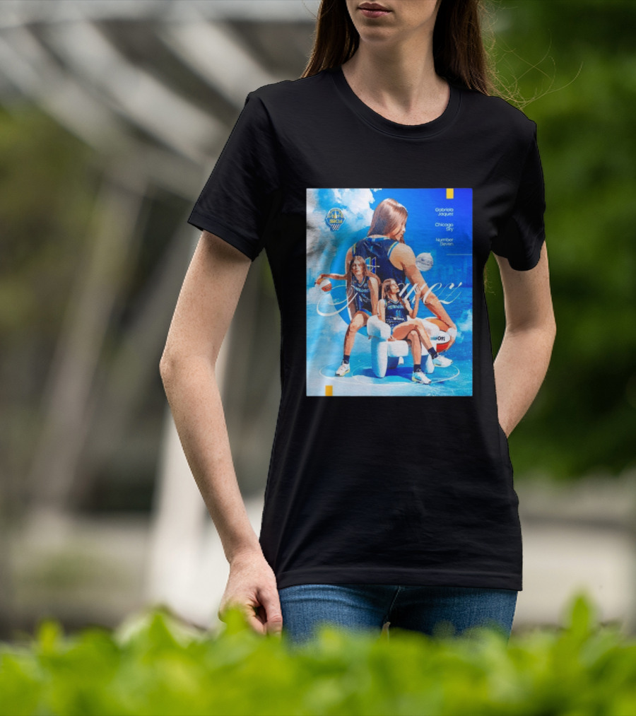 Chicago Sky Gabriela Jaquez Number Eleven Basketball T-Shirt