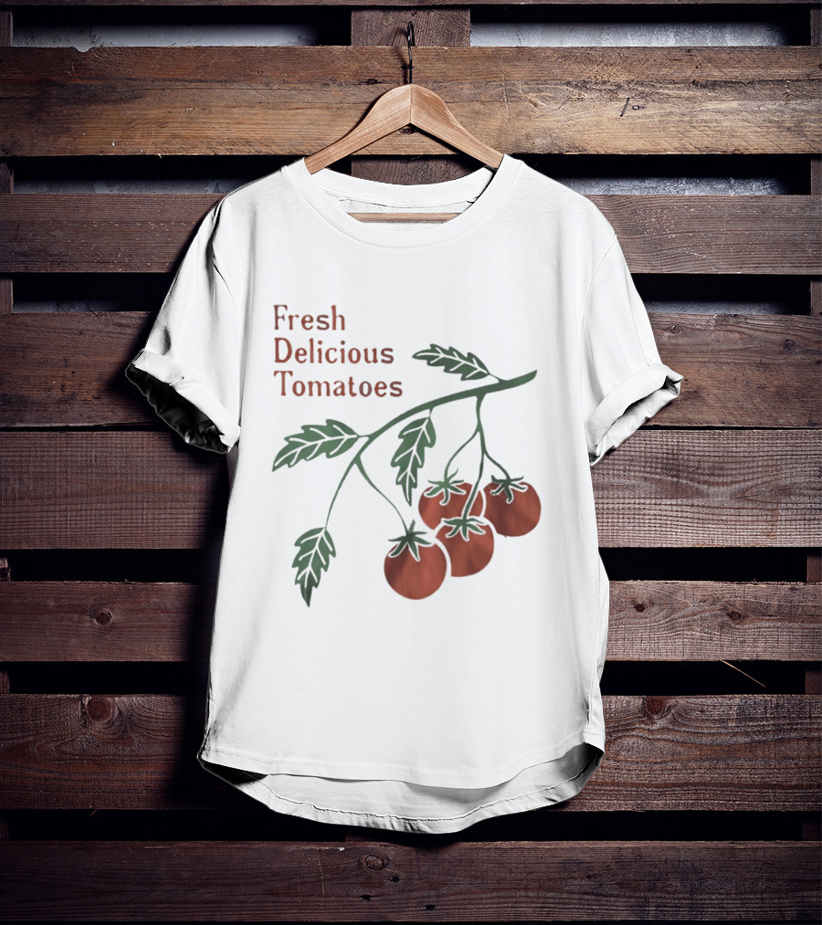 Fresh Delicious Tomatoes Garden Home Grown Plant T-Shirt
