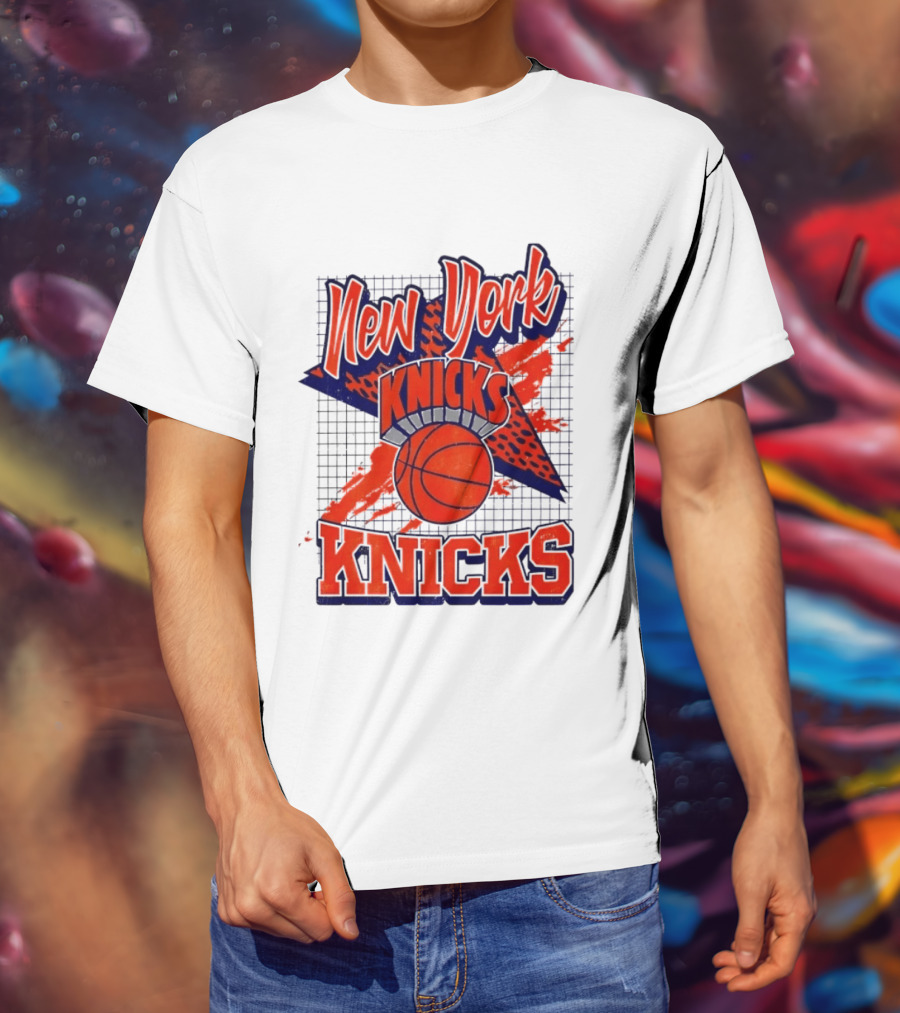 New York Knicks Juvenile Basketball Star T-Shirt