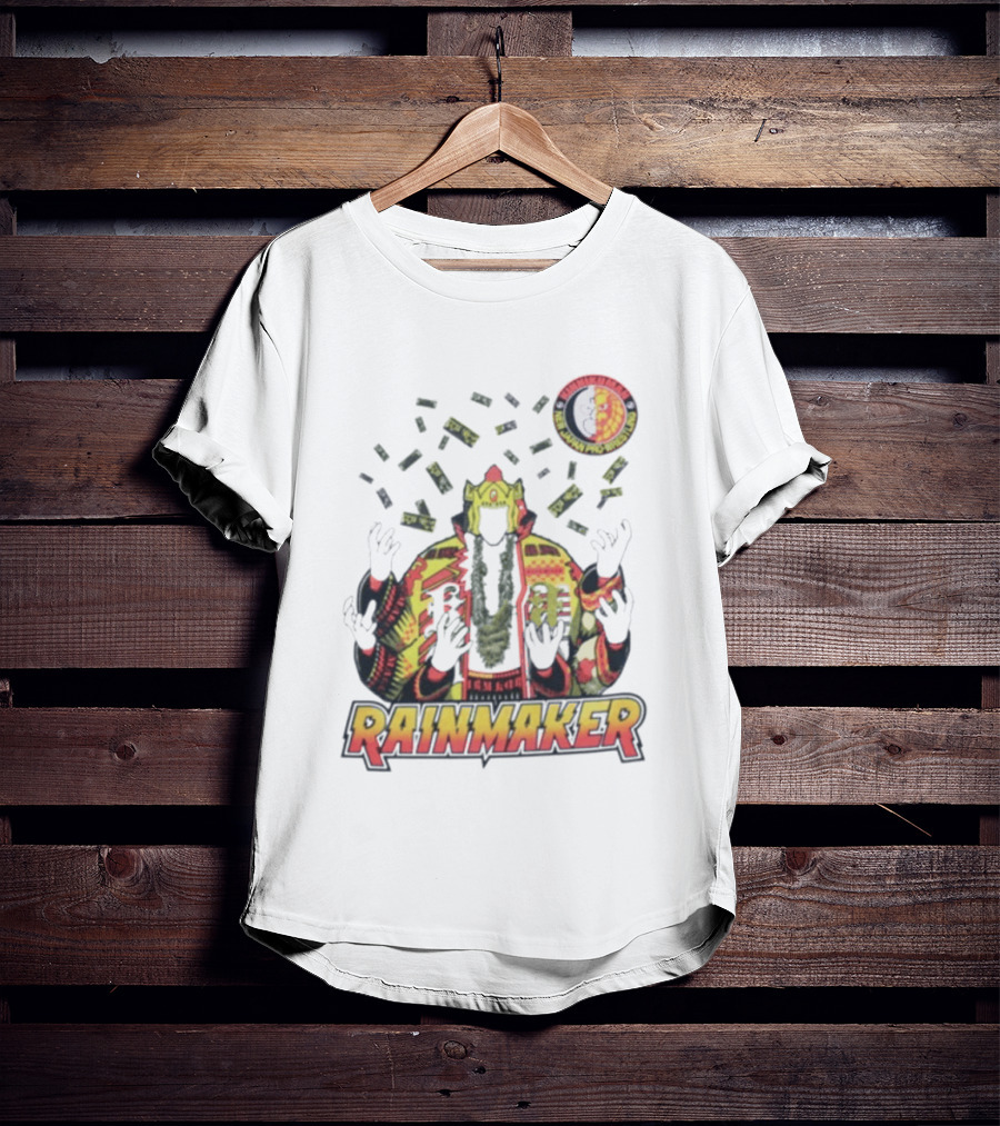 Rainmaker Kazuchika Okada Wrestling Money Rain T-Shirt