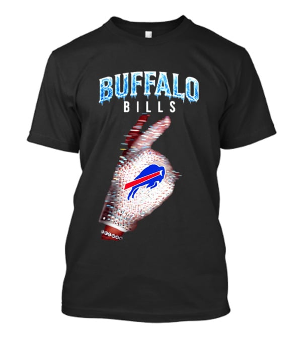 Buffalo Bills Iceman Glove Gesture 2026 T-Shirt