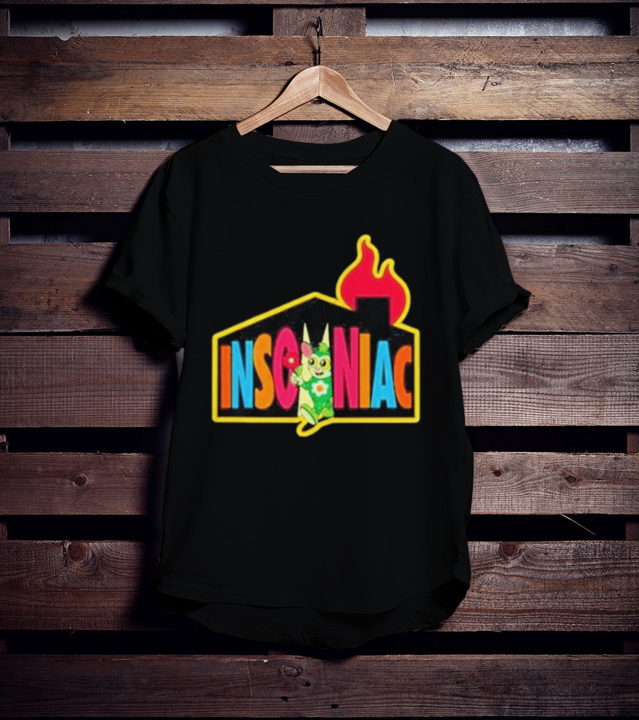Dabsmyla X Insomniac House EDC Festival Art Collaboration T-Shirt