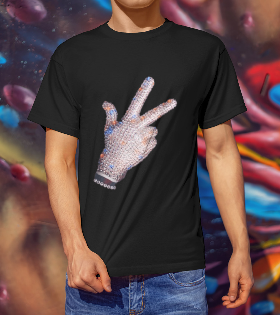 Jalen Brunson Captain New York Knicks Iceman Hand Crystal Glove Knicks T-Shirt