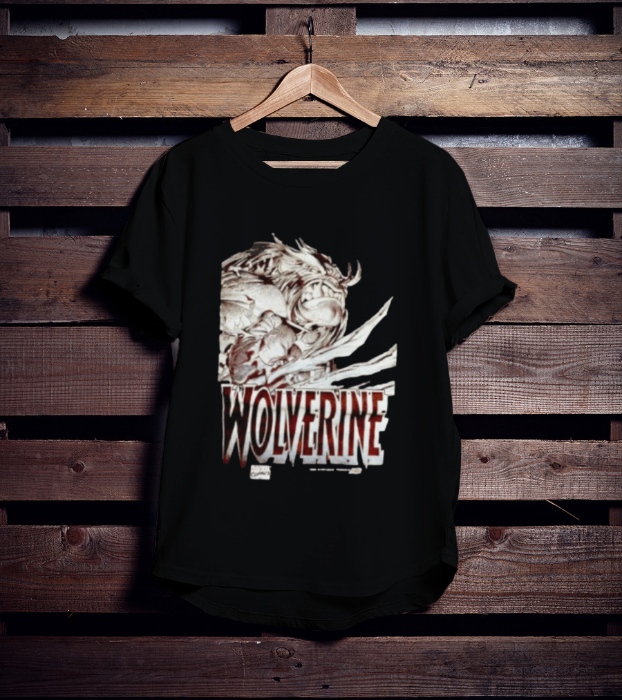 Original Wolverine Marvel Comics Vintage Monster T-Shirt