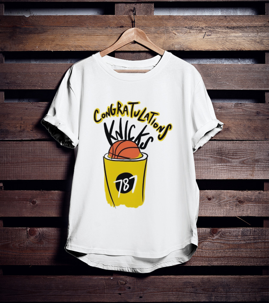 Congratulations Knicks Basketball 787 T-Shirt