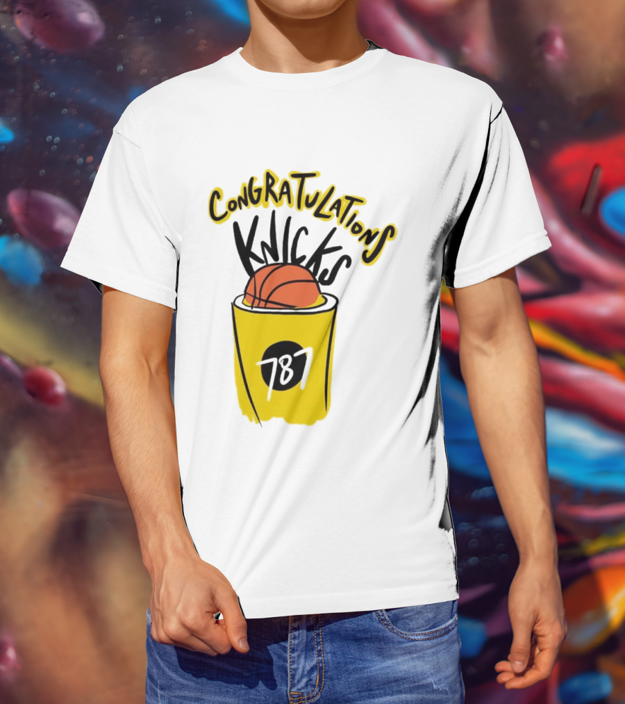 Congratulations Knicks Basketball 787 T-Shirt