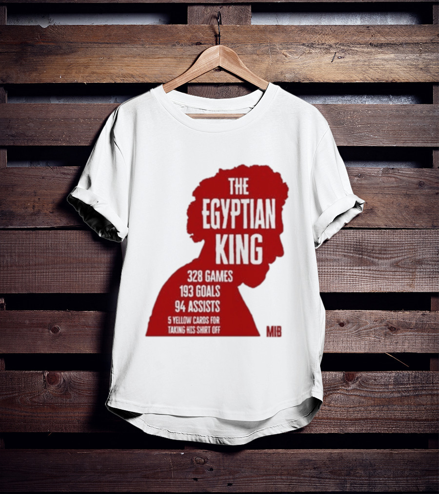 The Egyptian King 328 Games 193 Goals 94 Assists 5 Yellow Cards T-Shirt