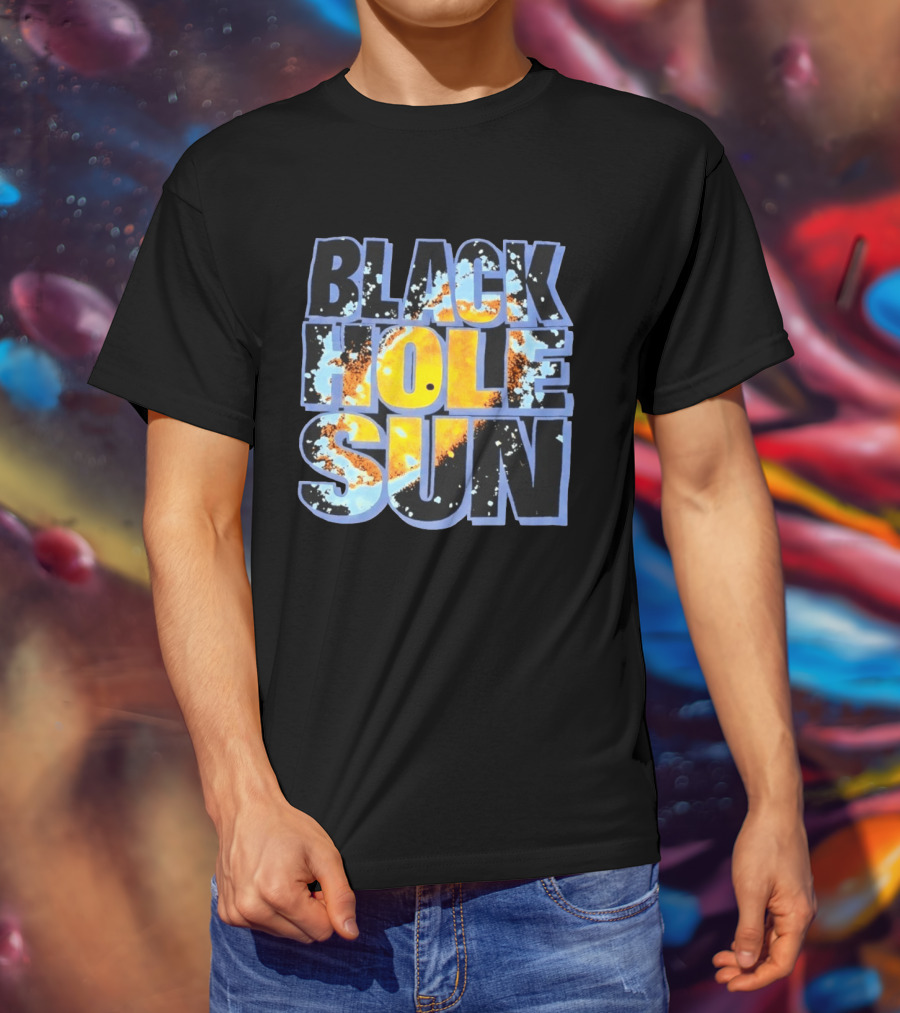 Black Hole Sun Solar Eclipse Vivid Cosmic T-Shirt