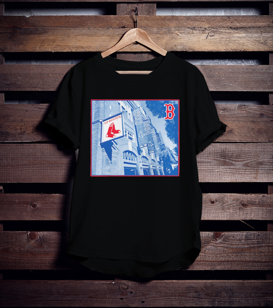 Go Boston Red Sox Banners Fenway Park 1903 1912 T-Shirt