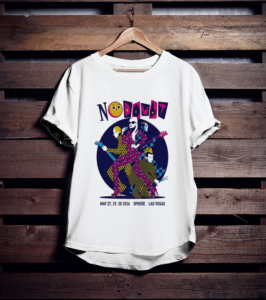 No Doubt May 27 30 2026 Sphere Las Vegas T-Shirt