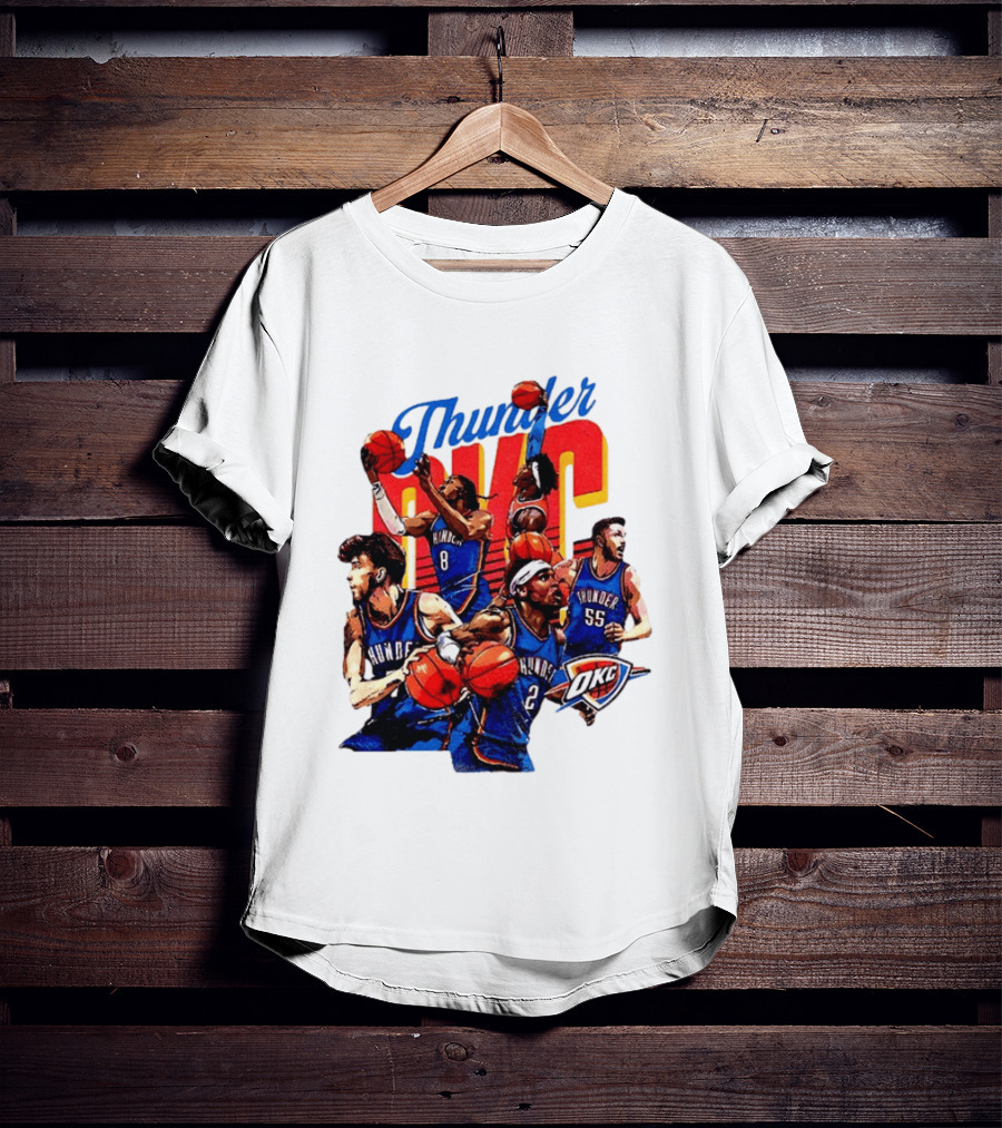 Thunder OKC Shai Gilgeous Chet Holmgren Williams Oklahoma City Basketball NBA 2026 T-Shirt