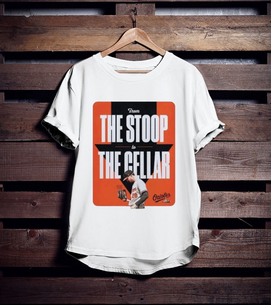 Orioles From The Stoop To The Cellar Trevor Rogers 28 T-Shirt