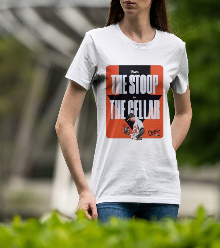Orioles From The Stoop To The Cellar Trevor Rogers 28 T-Shirt