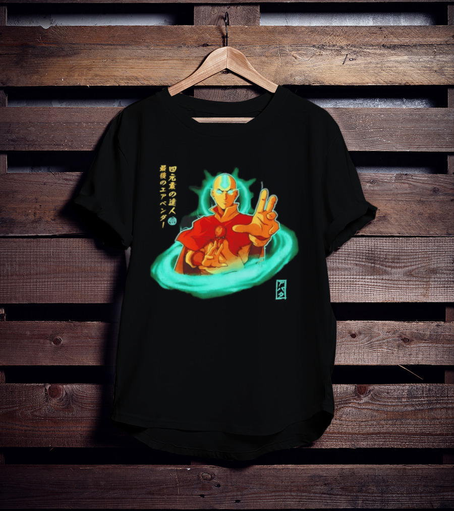 Avatar The Last Airbender Aang Master Of The Four T-Shirt