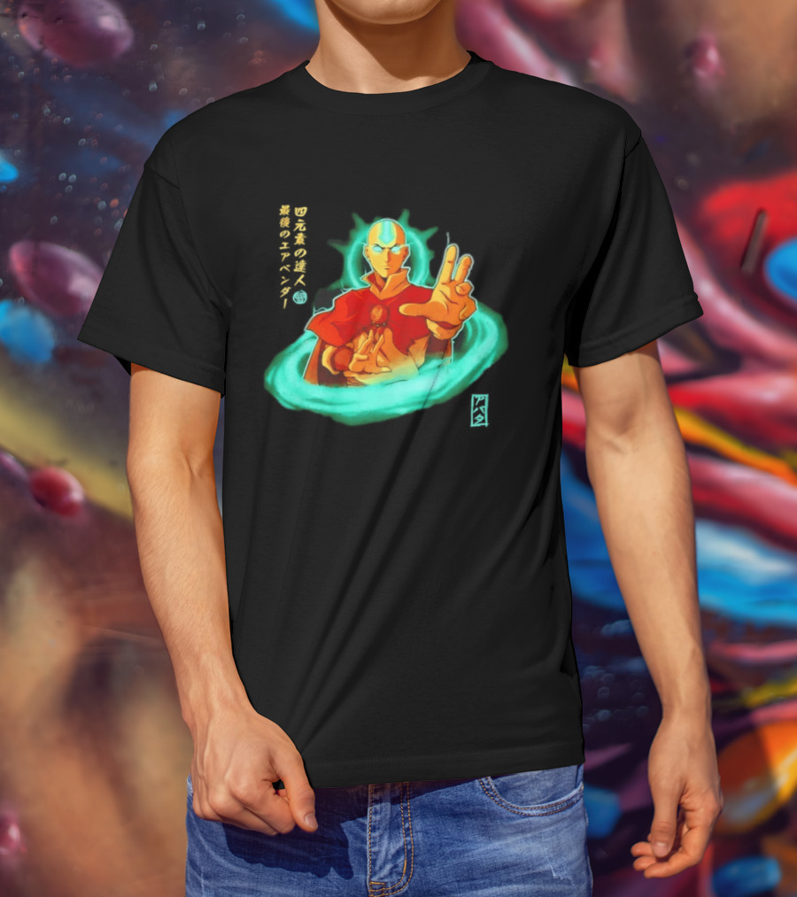 Avatar The Last Airbender Aang Master Of The Four T-Shirt