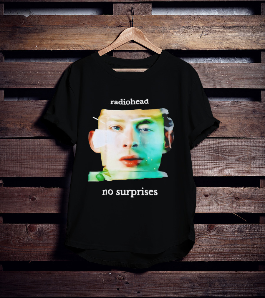 Radiohead No Surprises Thom Yorke Watercolor T-Shirt