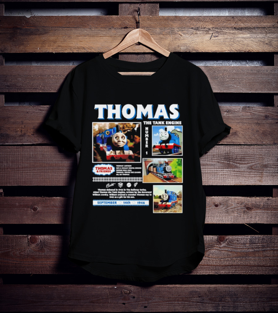 Thomas The Tank Engine Friends Number 1 September 14th 1946 T-Shirt